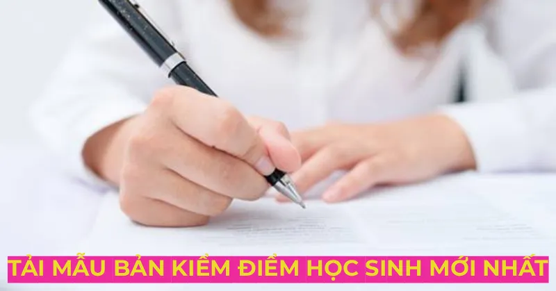 tải mẫu bản kiểm điểm học sinh mới nhất 2026