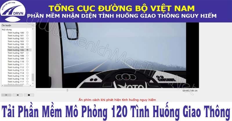 tải phần mềm mô phỏng tình huống giao thông mới nhất